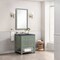 James Martin Vanities Breckenridge 30in Single Vanity, Smokey Celadon w/ 3 CM Charcoal Soapstone Top 330-V30-SC-3CSP - alternate 6